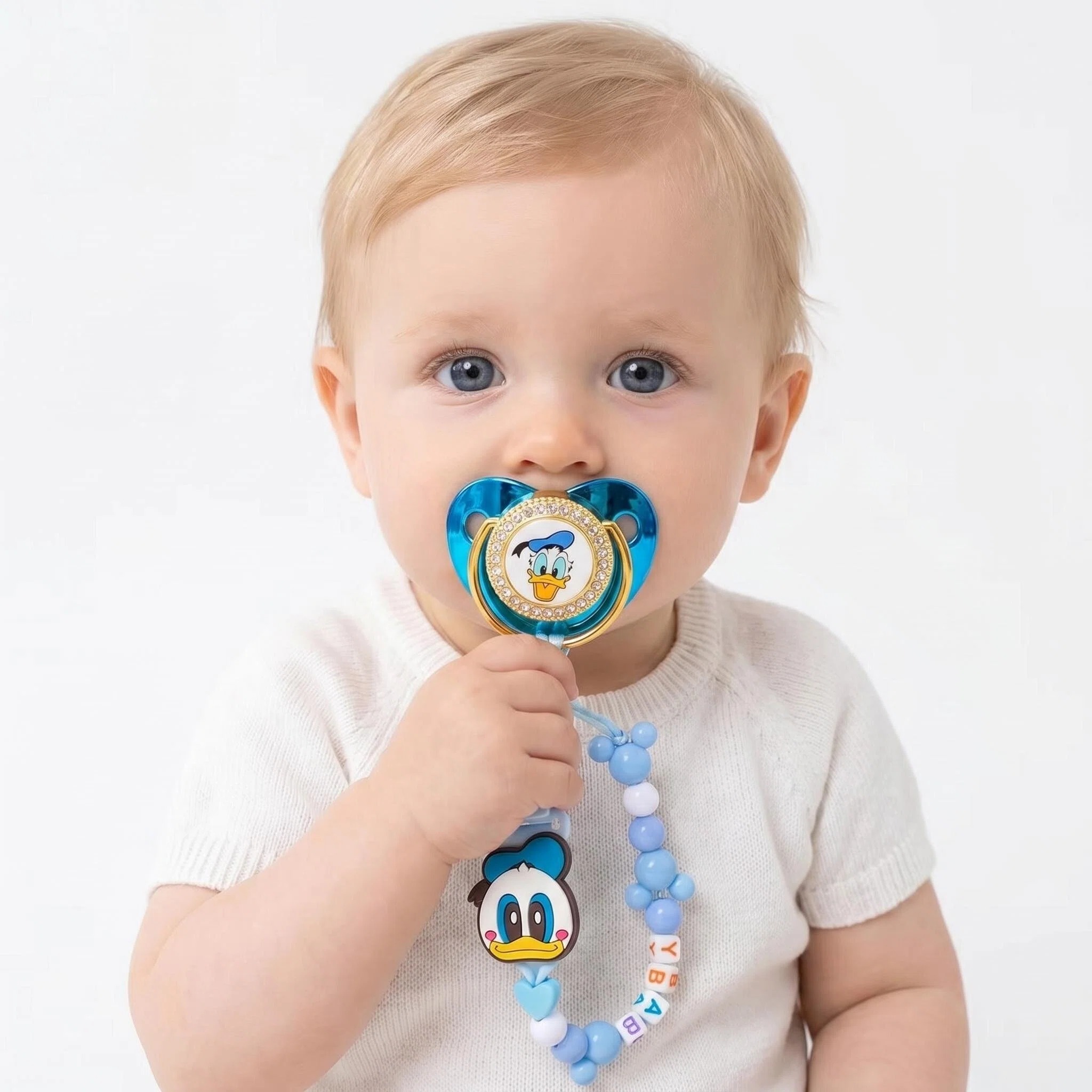Baby Products Nipples - مصاصة أطفال مطبوعة بشخصية دونالد داك