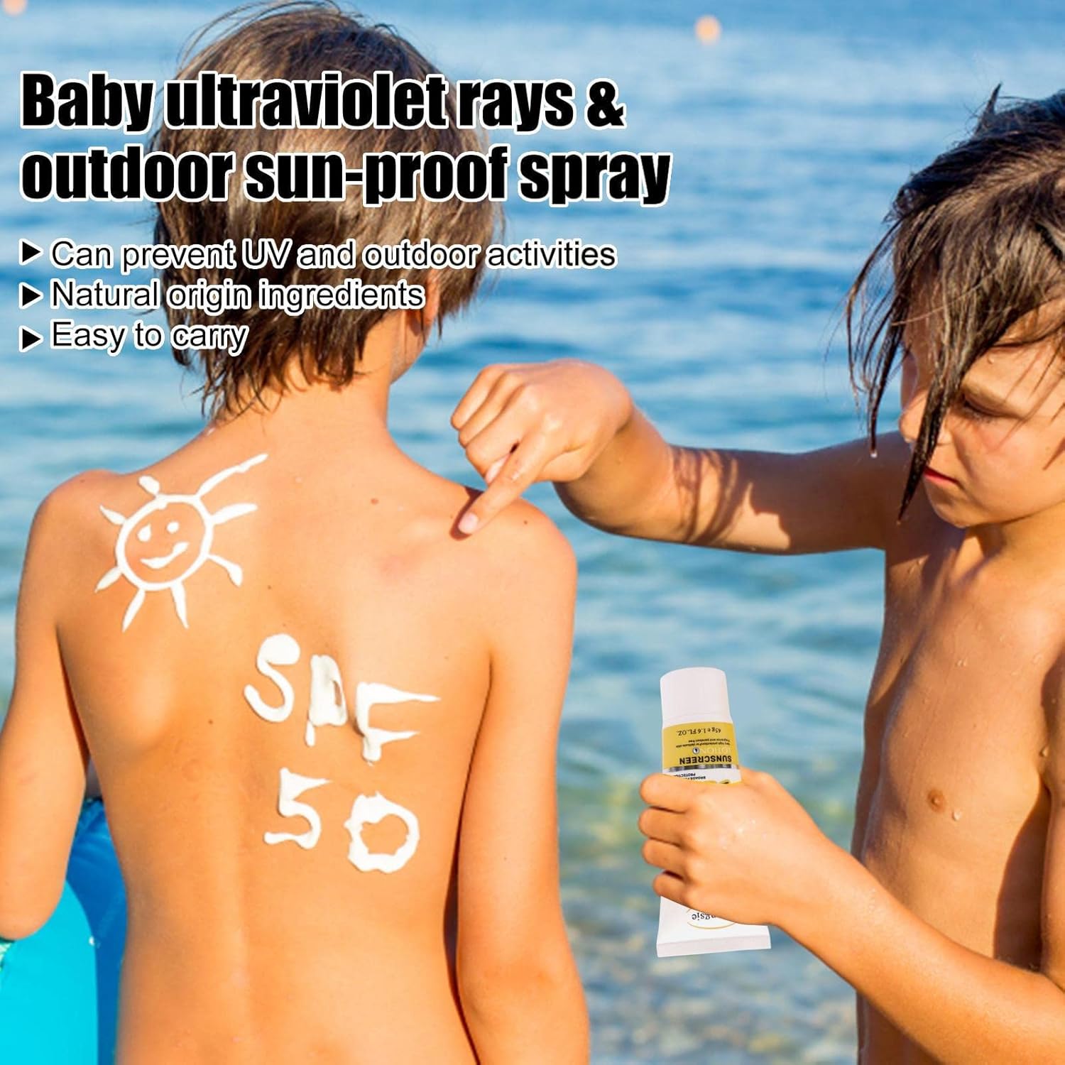 غسول الطفل Sunblock للبشرة الح - مراجعة Baby Sunscreen Lotion وسعره