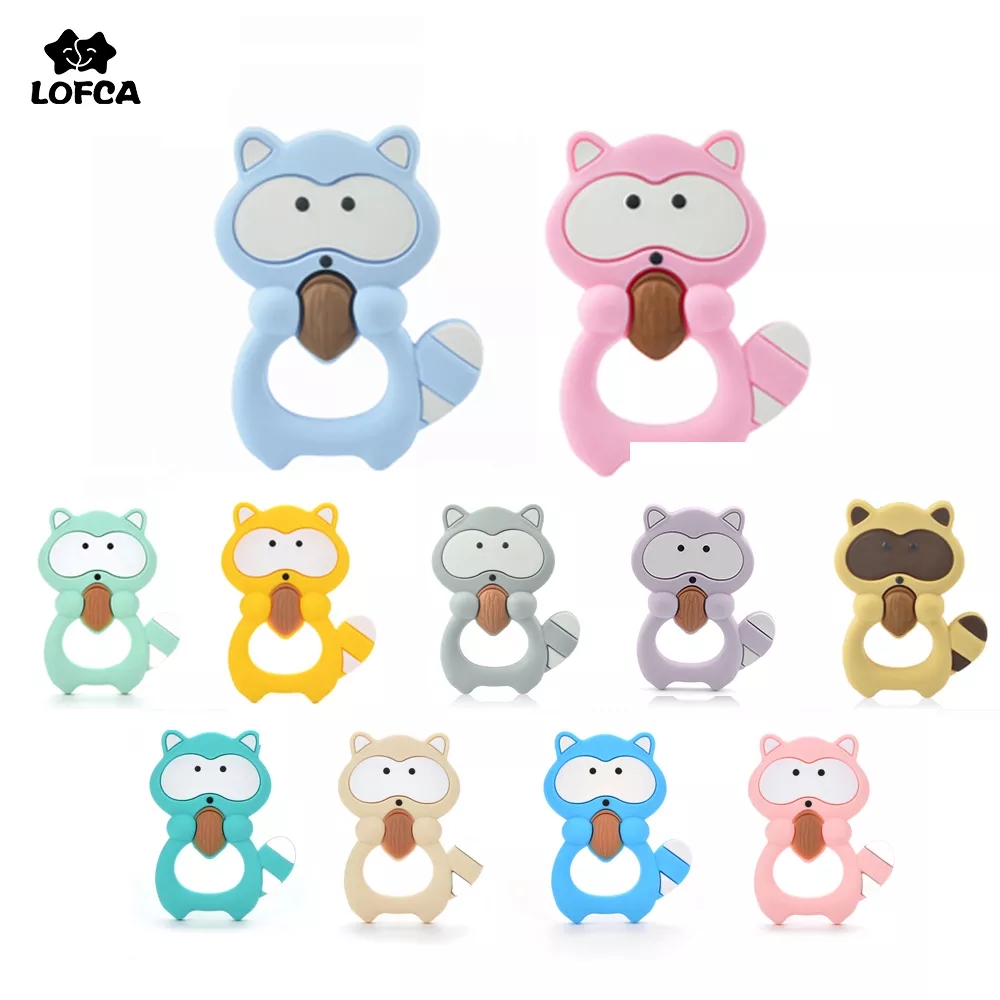1 قطعة الراكون سيليكون عضاضة ا - مراجعة Baby Products List وسعره