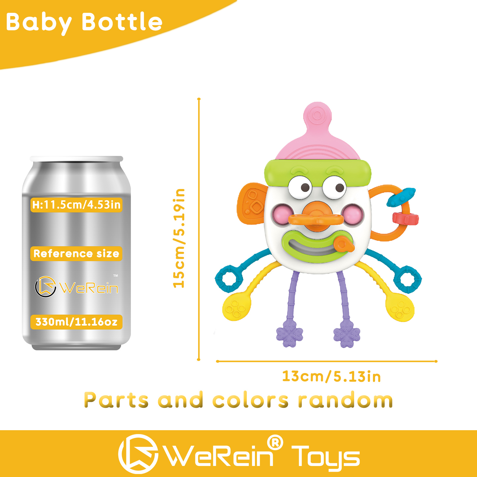 لعبة سحب لطيفة على شكل زجاجة ل - مراجعة Baby Products Nipples وسعره