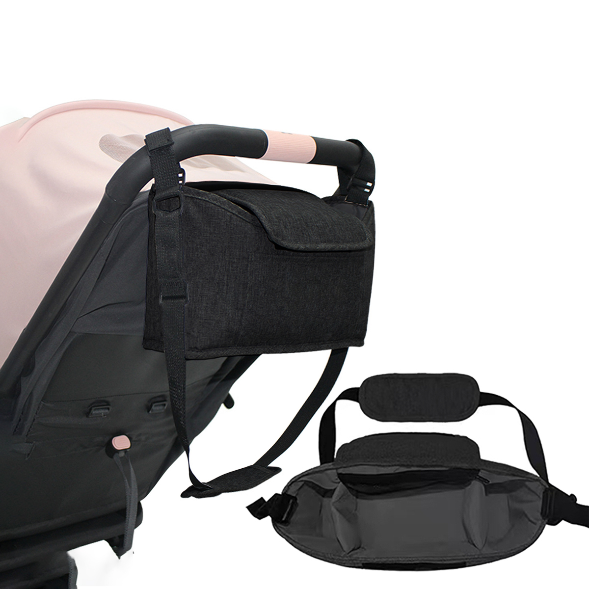 حقيبة تخزين وتنظيم لعربة الأطف - مراجعة Diaper Bag Backpack وسعره