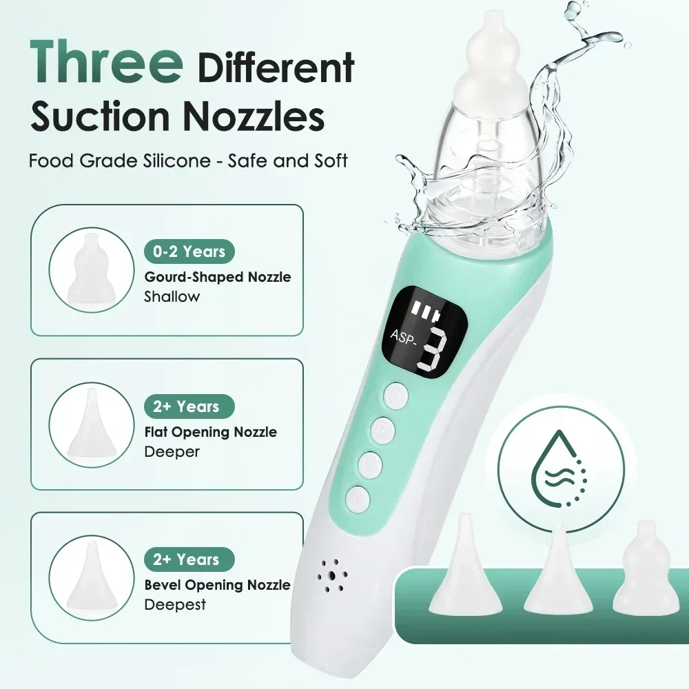 شفاط أنف كهربائي للأطفال، 3 مس - مراجعة Nasal Aspirator وسعره
